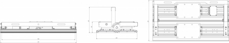 Габаритный чертеж Unit2 D180 PS