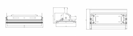 Габаритный чертеж Unit D90 MW
